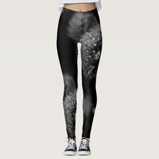 Leggings voor zwart-witafdrukken (Voorkant)