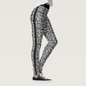 Leggings voor zwarte en witte flessenwijn (Rechts)