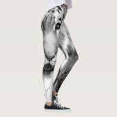Leggings voor zwarte en witte tijger (Rechts)