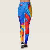 Leggings Vortex Berry vibrant (Dos)