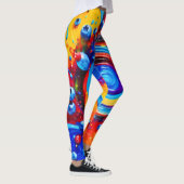 Leggings Vortex Berry vibrant (Droite)