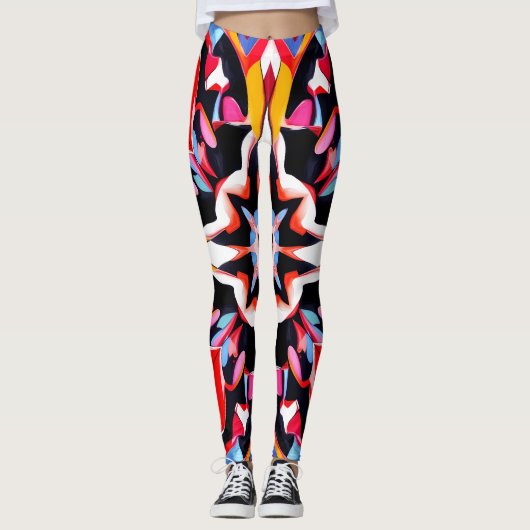 Leggings Vortex vif (Devant)
