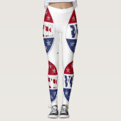 Leggings Voter Avec Des Étoiles (Devant)