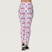 Leggings voter démocrate donkey (Dos)