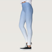 Leggings Votre couleur avec dégradé Ombre blanc (Gauche)