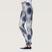 Leggings Votre Nom Custom Crystal Lapis Lazuli (Gauche)