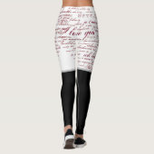 Leggings Vous aimez (Dos)