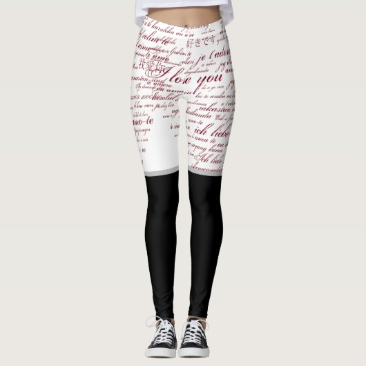 Leggings Vous aimez (Devant)
