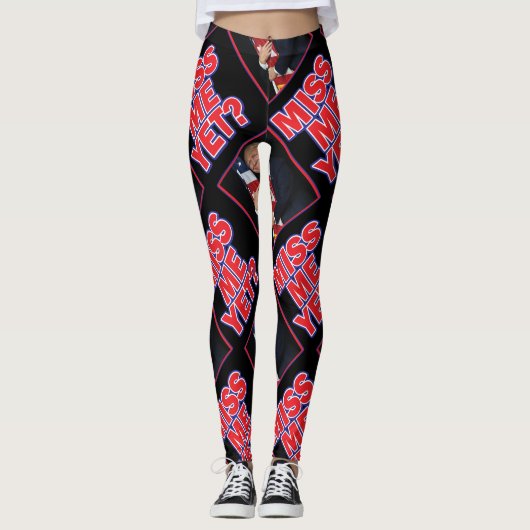 Leggings Vous me manquez déjà Trump (Devant)