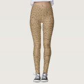Leggings Vous sembleriez bons dans un sac à toile de jute (Devant)