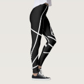 Leggings Voyage B et W de triangle (Droite)