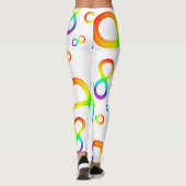 Leggings Voyage coloré infini de l'autisme (Dos)