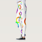 Leggings Voyage coloré infini de l'autisme (Gauche)
