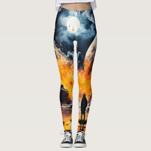 Leggings Voyageur astronaute horizon cosmique Journey