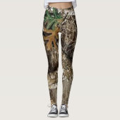 Leggings vrai yoga frais de camoflage de camo (Devant)