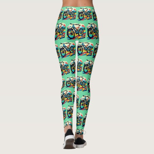 Leggings VTT Art VTT Downhill (Dos)