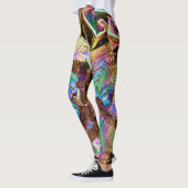 Leggings Vue aérienne de Bismuth City (Gauche)