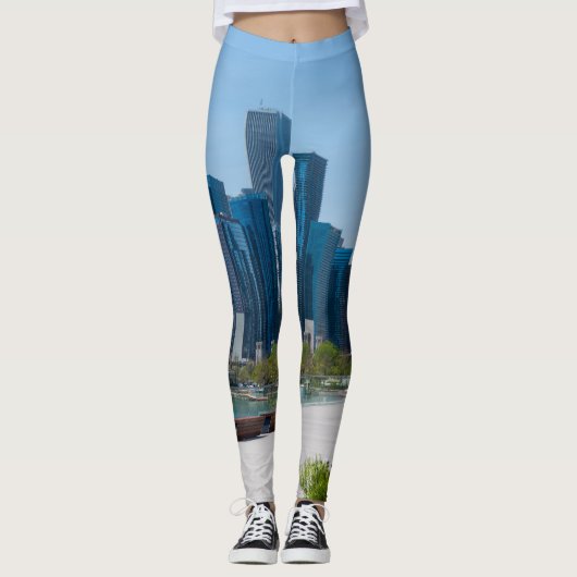 Leggings Vue depuis Navy Pier (Devant)