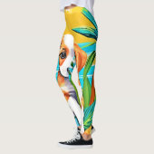 Leggings Vue Plage Pup Paradise (Gauche)