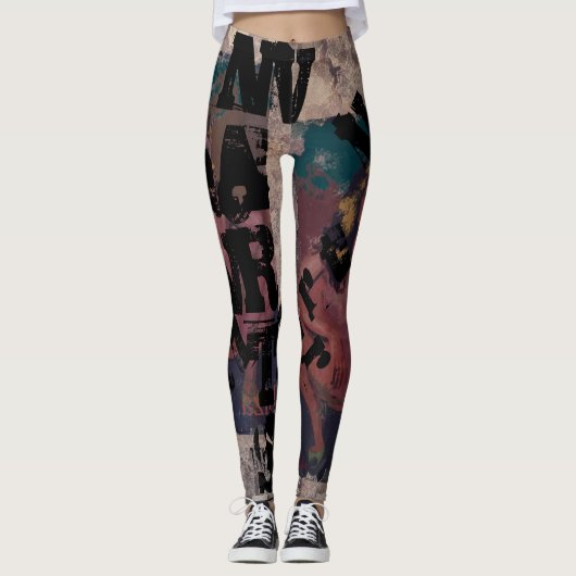 LEGGINGS VVVV ART (Devant)