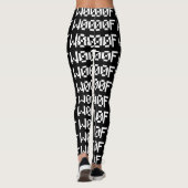 Leggings W00F [Sons animaux de léopards] (Dos)