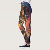 Leggings Wadjet – Egyptian Cobra Goddess´7 (Gauche)