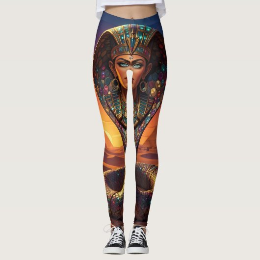 Leggings Wadjet – Egyptian Cobra Goddess´7 (Devant)