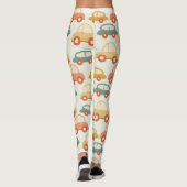 Leggings wagons plats rétro (Dos)