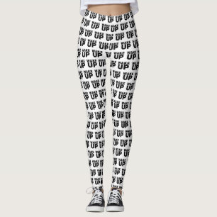 Leggings Wake up Black