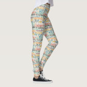 Leggings wake up stand up typography (Droite)