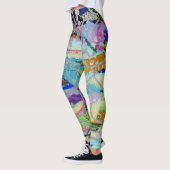 Leggings Warm Layers by Lydia's Art Sangria (Gauche)