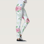 Leggings watercolor peony (Droite)