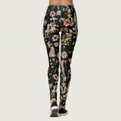 Leggings Watercolour Boho Floral  (Dos)