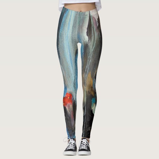 leggings "Waterfall Pallette" (Voorkant)