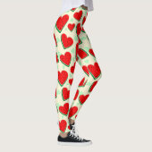 Leggings Watermelon Heart Valentine's Day Free Palestine (Droite)