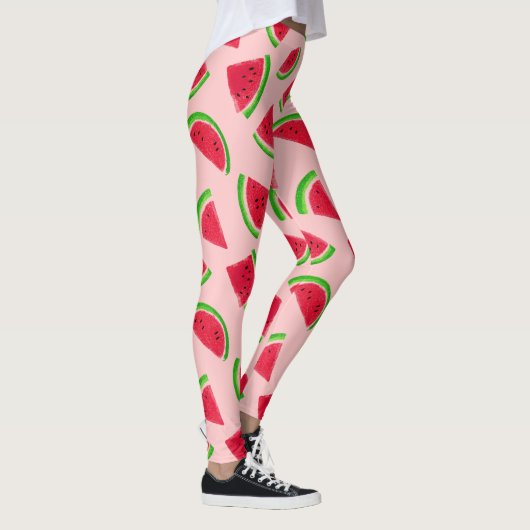Leggings Watermelon Slice Pattern (Droite)