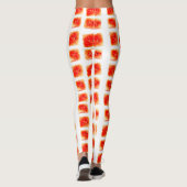 Leggings Watermelon Slice Pattern – Seamless Summer Fruit o (Dos)