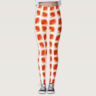 Leggings Watermelon Slice Pattern – Seamless Summer Fruit o