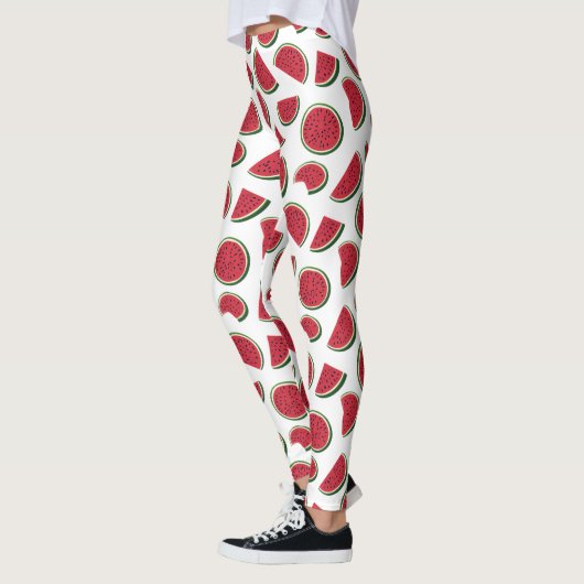 Leggings Watermelon Slice Summer Pattern (Gauche)