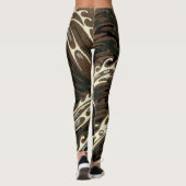 Leggings Waves Whitecap dans l'océan (Dos)