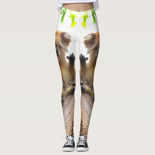 LEGGINGS WAVING KOALA (Devant)