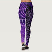 Leggings Web Purple Spider (Dos)