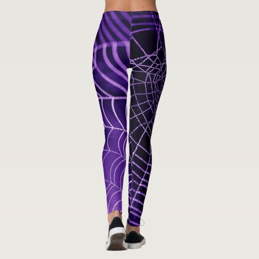 Leggings Web Purple Spider (Dos)