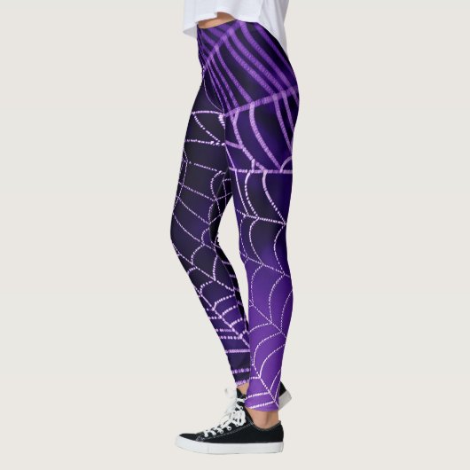 Leggings Web Purple Spider (Gauche)
