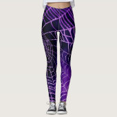Leggings Web Purple Spider (Devant)