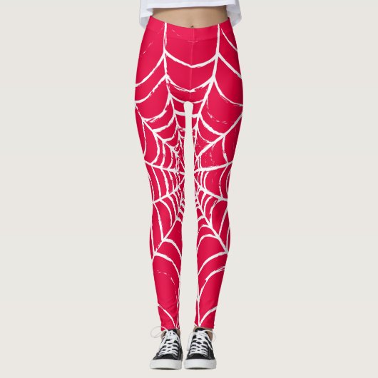 Leggings Web rose (Devant)
