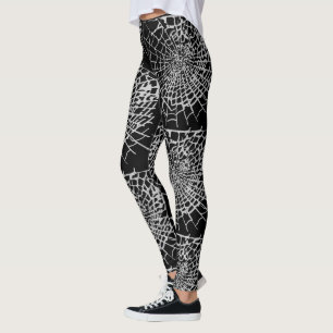 Leggings Web Spider - Halloween gothique Cobweb