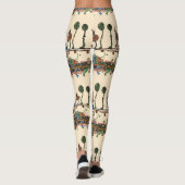 Leggings WEIRD MÉDIÉVAL DE LA MUSIQUE, Lapin, Chien (Dos)