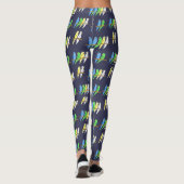 Leggings Wellensittich Muster (Dos)
