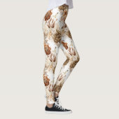 Leggings Western Brown Cream Southwest Floral (Droite)